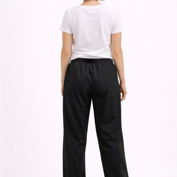 BoohooMAN Black Drawstring Track Pants Women’s L - Picture 2 of 9